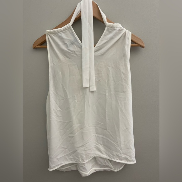 BCBG Maxazria XS flowy white tank top - Picture 2 of 3